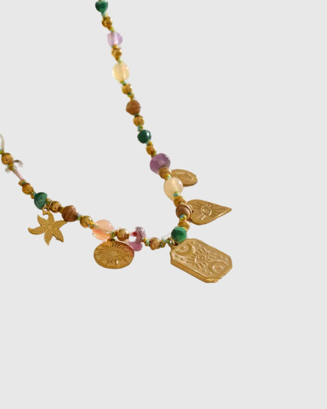 SOLARA CHARM NECKLACE