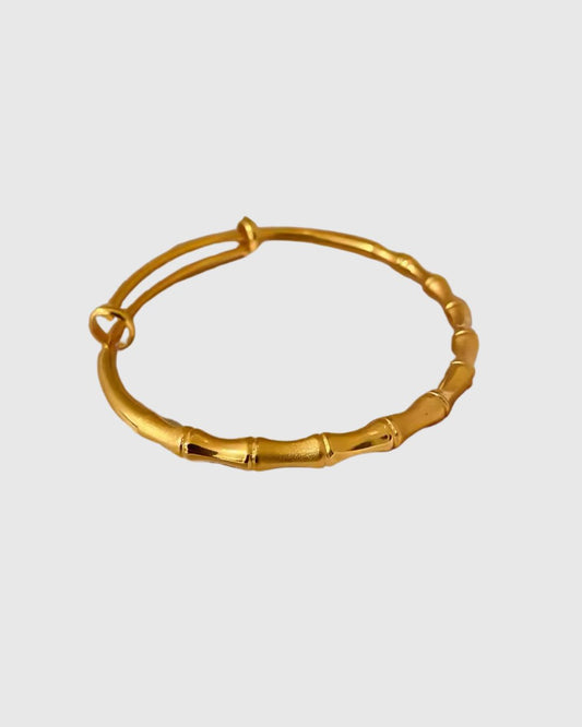SAFFRON BAMBOO BANGLE