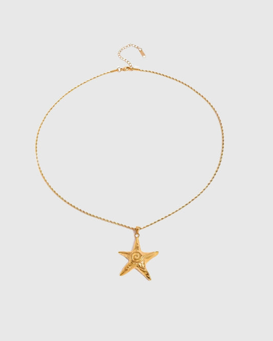 GOLDEN TIDE STAR NECKLACE